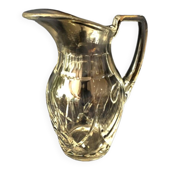 Water jug in st-louis crystal tableware