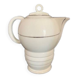 Large Art Deco teapot stamped “Czechoslovakia”