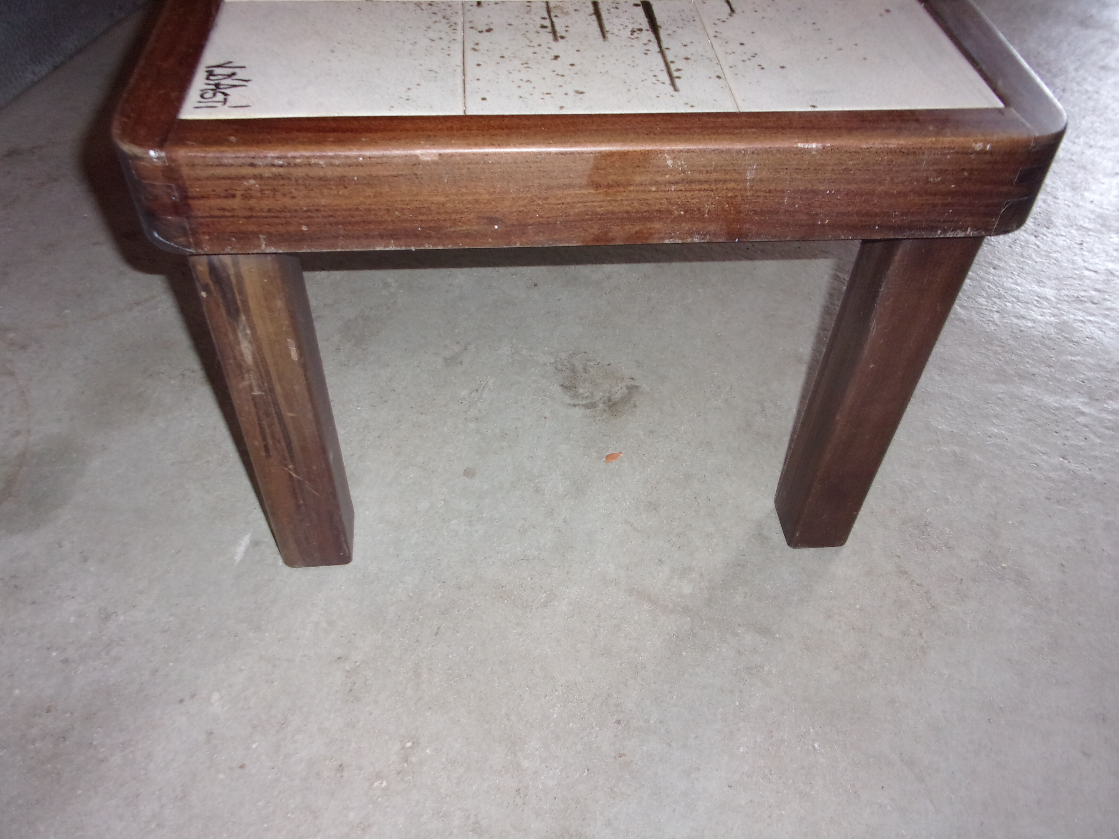 Ceramic coffee table by Jean d'Asti, 1960