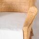 Paire de fauteuils club en rotin