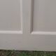 Old exterior entrance door solid H225xW86cm solid wood