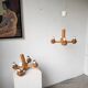 Paire de suspensions Ikea en pin 1980