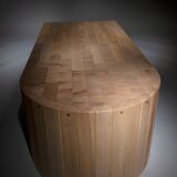 Solid ash coffee table