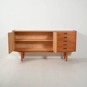 Elegant-lined Scandinavian 1960s sideboard