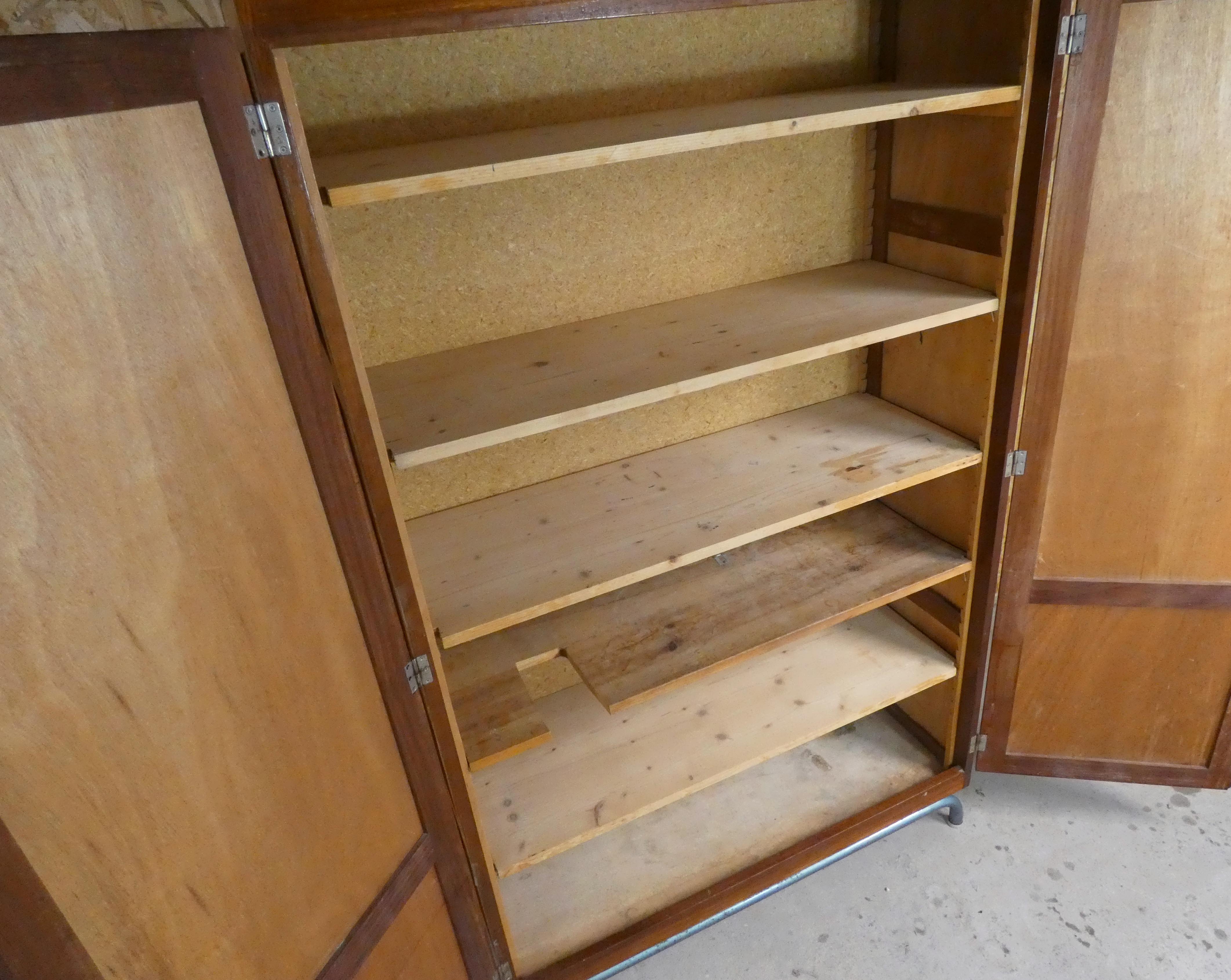 Old classroom cabinet