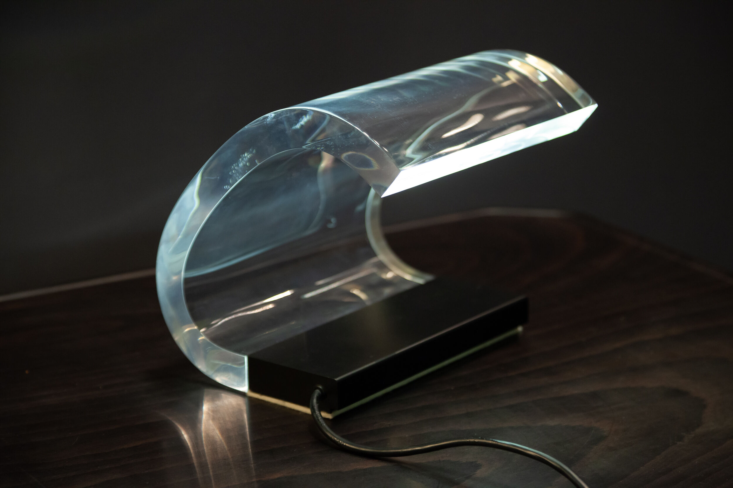 Joe Colombo's Acrilica lamp for Oluce