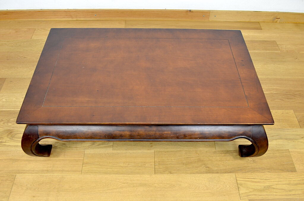Wooden opium coffee table