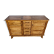 Buffet meuble de re construction René Gabriel pieds compas