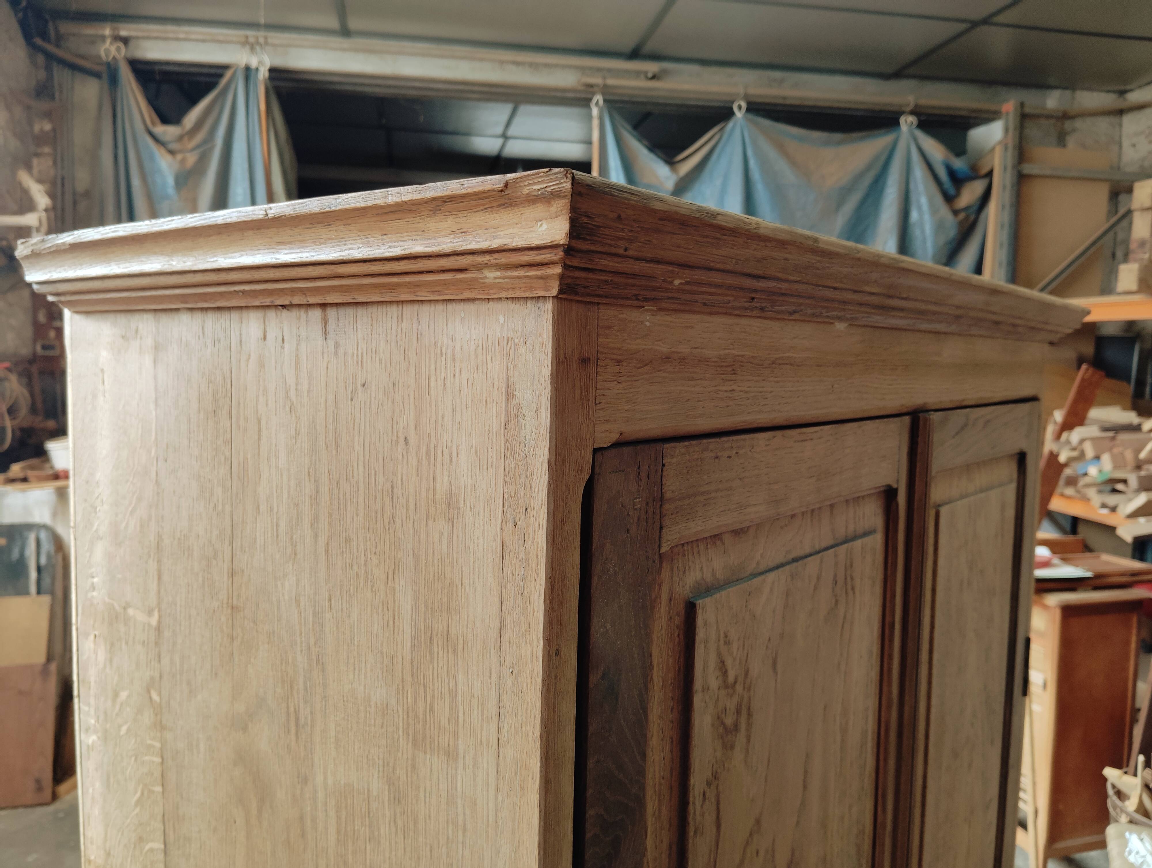 Parisian oak wardrobe