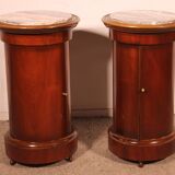 pair of somnos in mahogany
