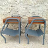 Pair of bedside years 50/60