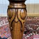 Victorian-style mahogany English table with 3 extensions.