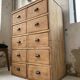 Craft furniture with drawers shell handles