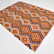 6x8 Multicolor Geometric Style Anatolian Vintage Kilim Rug, 177x236Cm