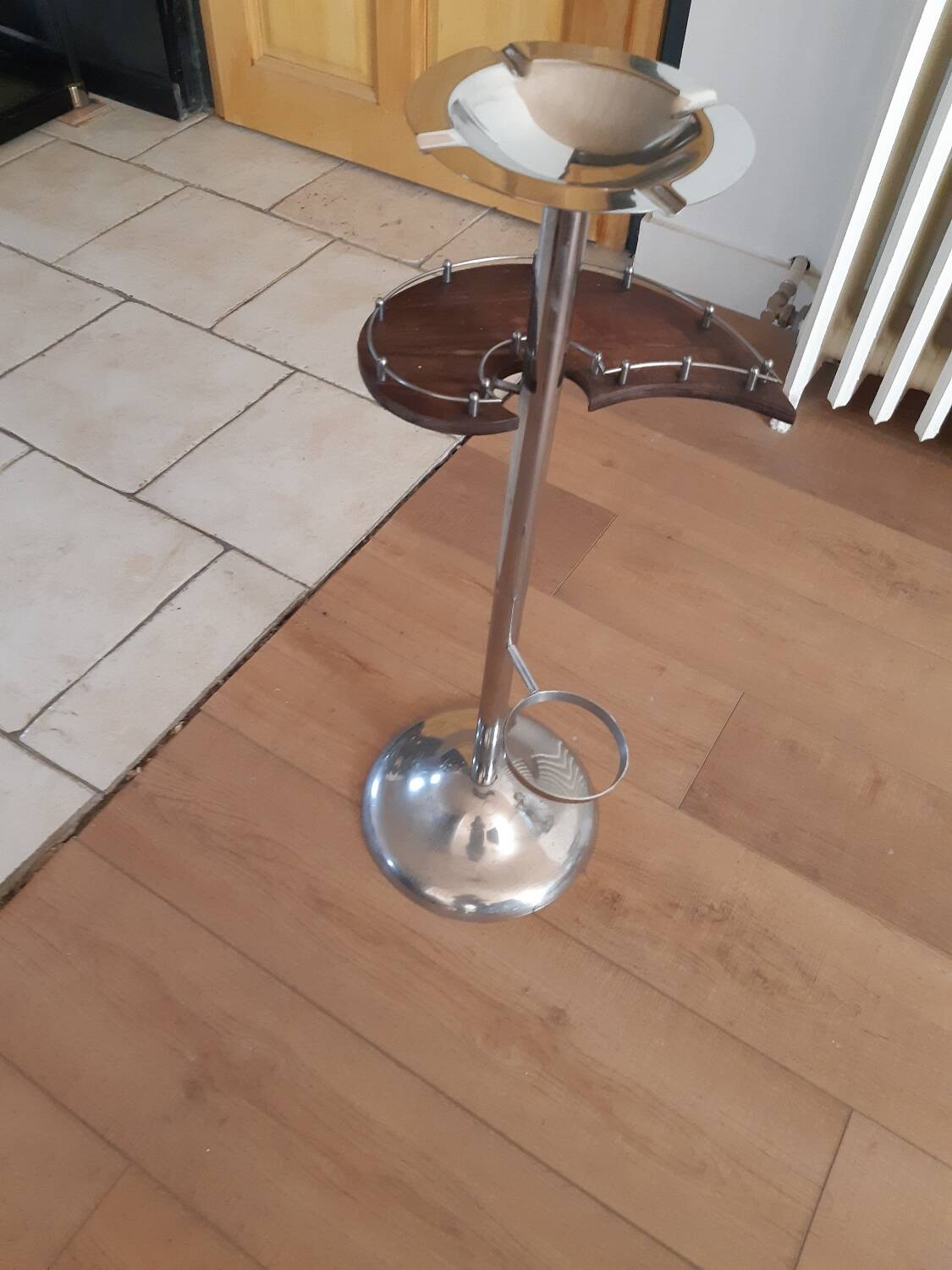 Cendrier sur pied vintage