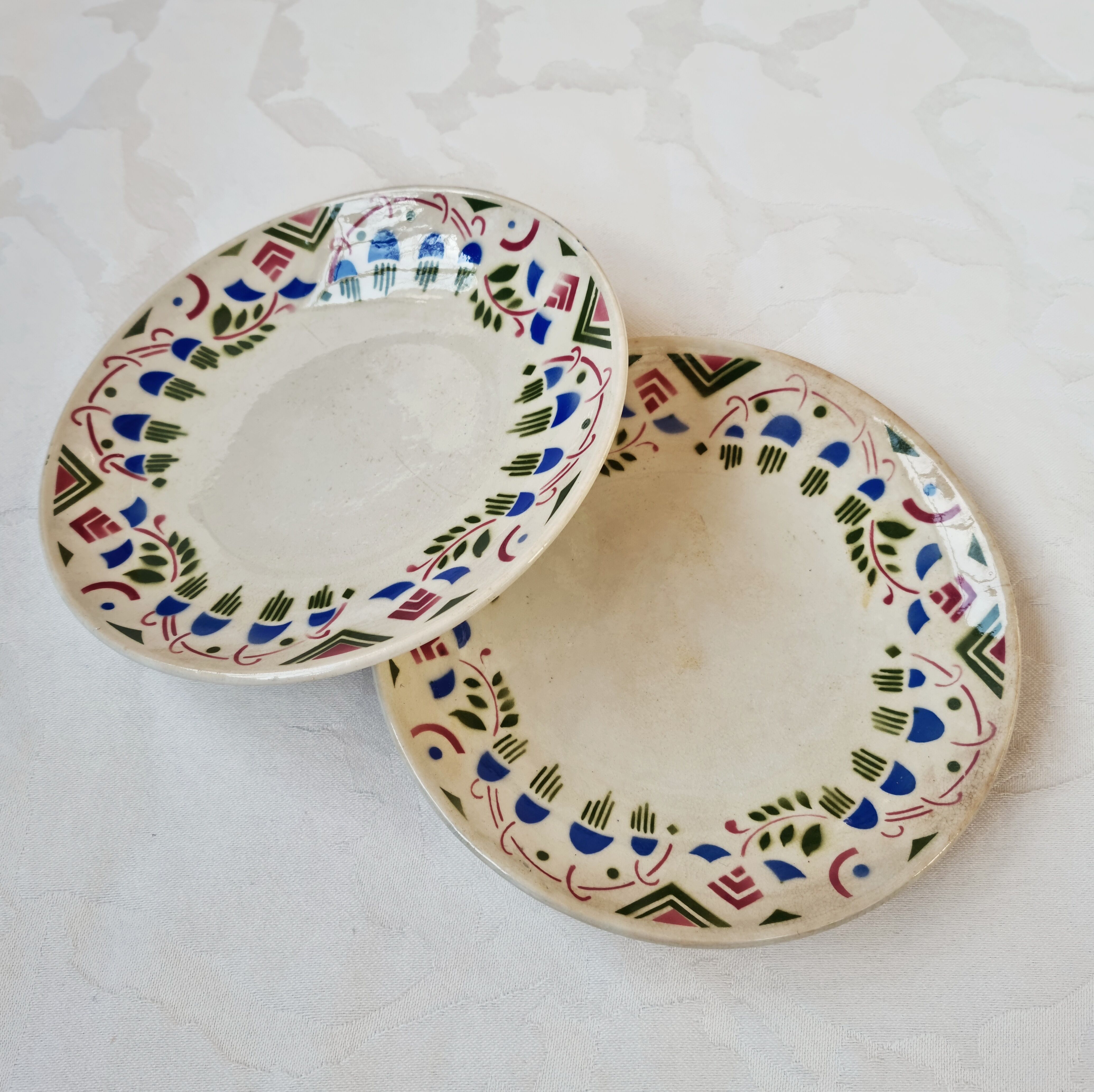 Set of 2 dessert plates Lunéville Galeries Lafayette