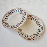 Set of 2 dessert plates Lunéville Galeries Lafayette
