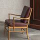 Colonial chair 'PJ-149' by Ole Wanscher, Denmark, 1990s