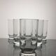 6 Water glasses from the 70s