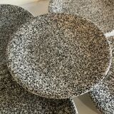 Five Ceramica Dalia dessert plates