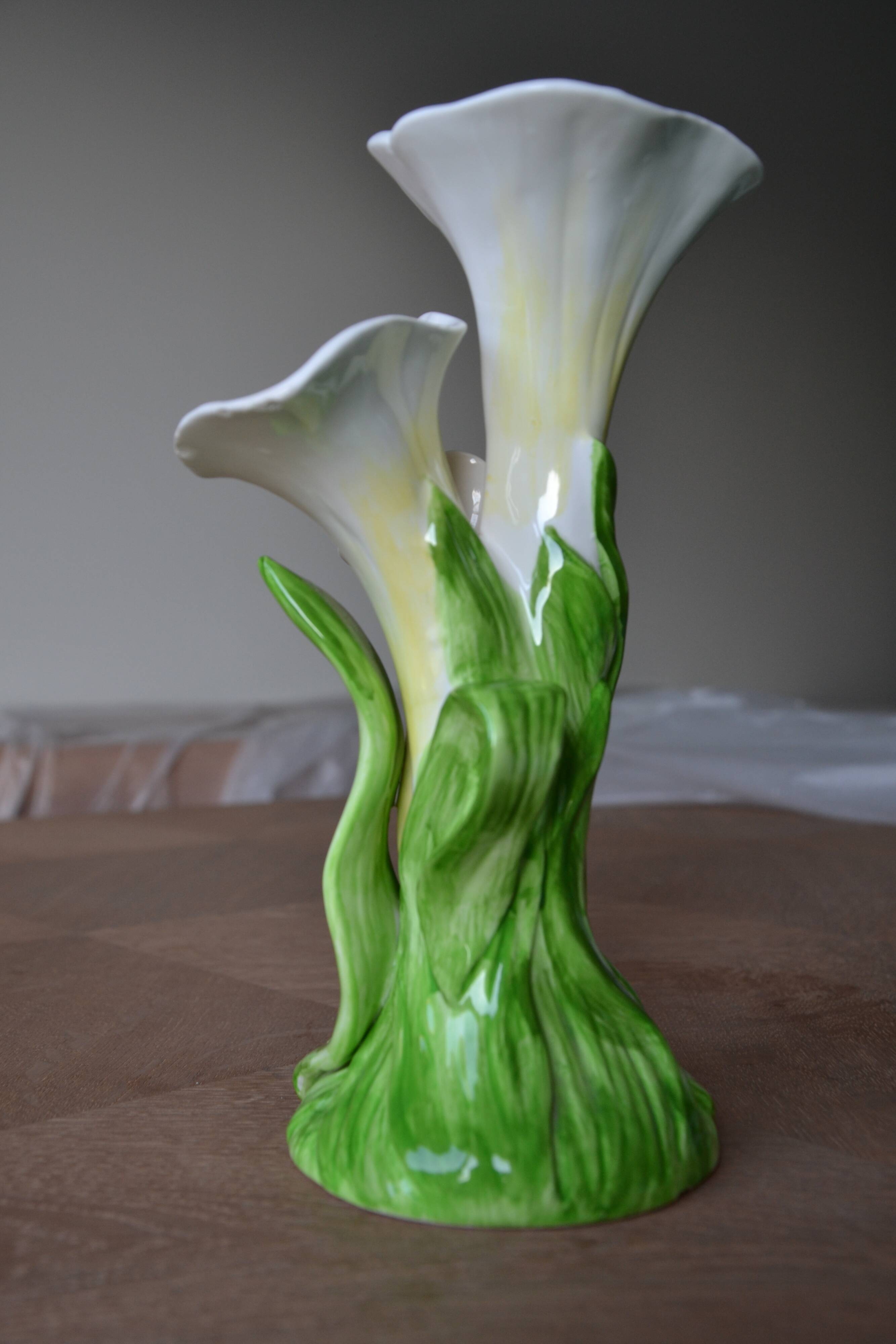 Lily slip vase