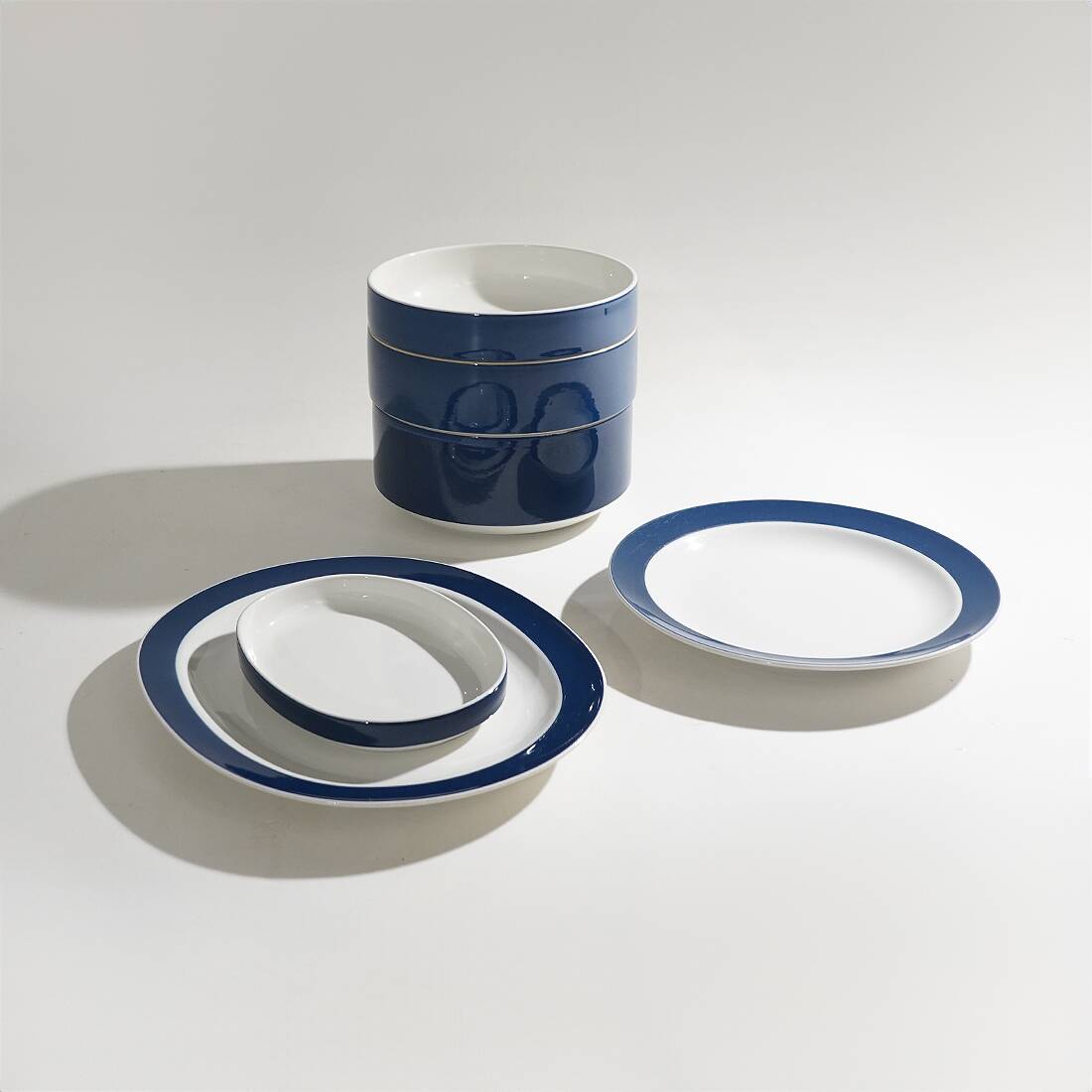 “Colonna” Service Set by Giovanni Garibaldi for Ginori, 1970s