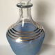 Carafe bleue art déco