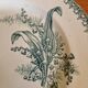 Set of 5 Saint Amandinoise Muguet Plates