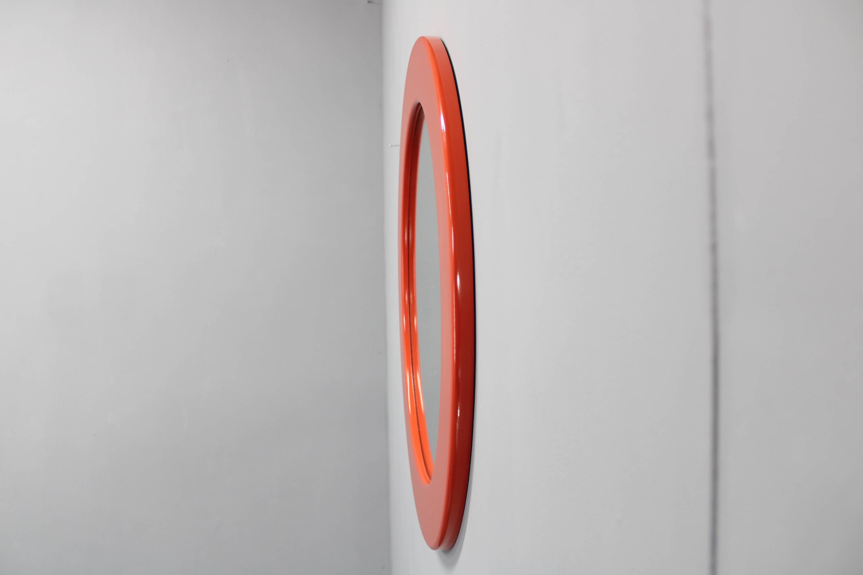 Miroir rond italien des années 1970