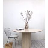 Travertine table