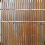 Bamboo rattan square coffee table
