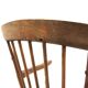 Scandinavian armchair "Pinnstol" in oak, Sweden, 1920