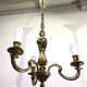 3-light bronze chandelier