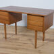 Mid-Century Freestanding Teak Desk, 1960s