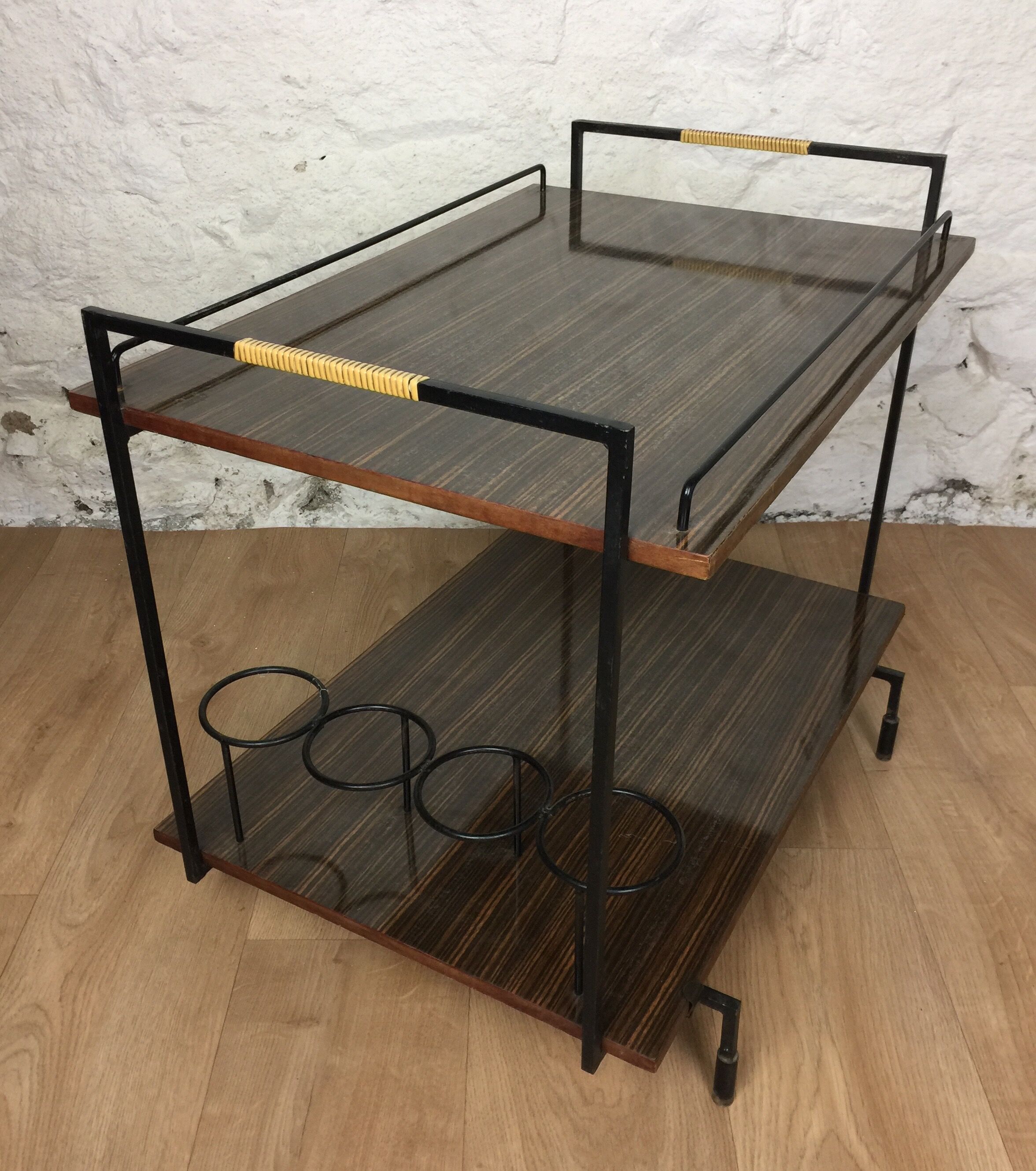 Desserte Metal Bar and 1950s Formica