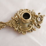 Brass candleholder