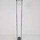 Vintage Pradina Telescopic Spotlight in White Glass, Italy, 1980