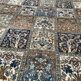 Old Persian Ghoum handmade carpet 207 X 303 cm
