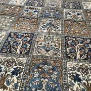 Old Persian Ghoum handmade carpet 207 X 303 cm