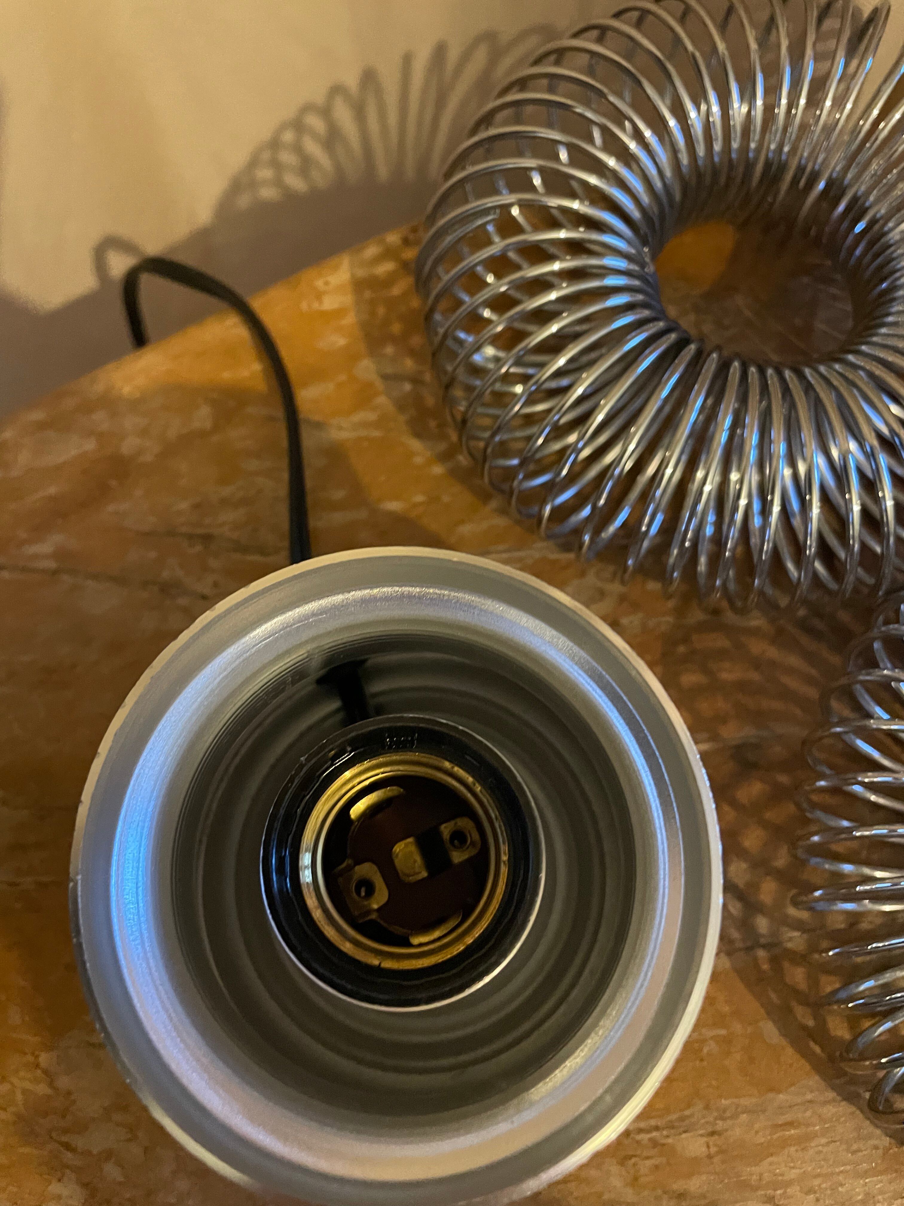 Philippe Rogier spring lamp for Oxar 1970s