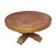 Table basse bois et céramique signée Barrois