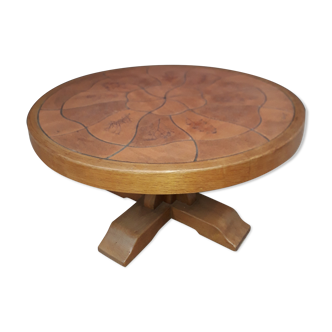 Barrois wooden and ceramic coffee table