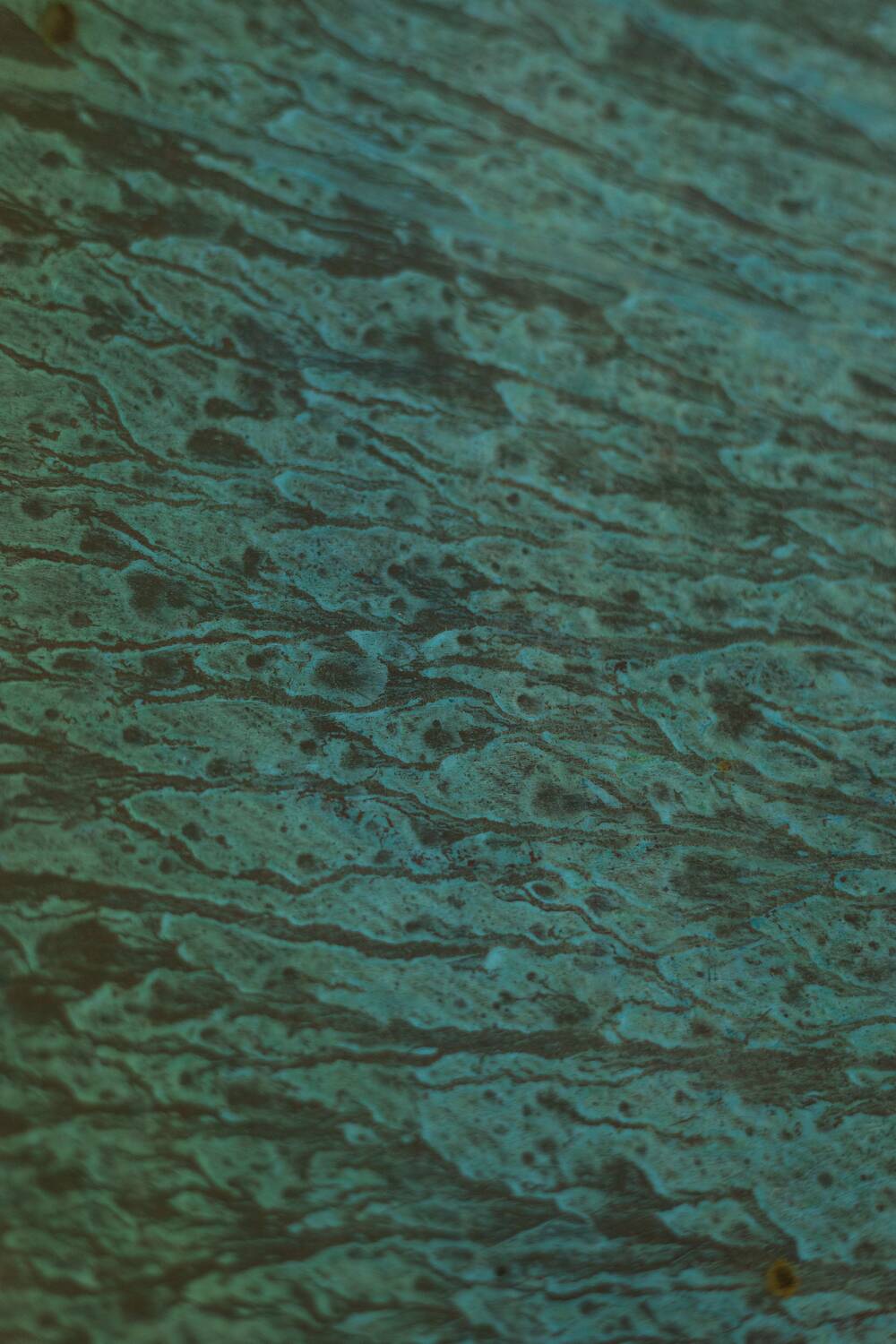 Tom Torrens. Fountain in corten and oxidised copper. 1990s.