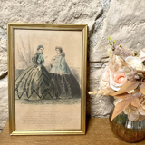 Antique prints "Les modes de Paris"