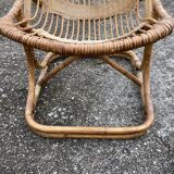 Large rattan chair back