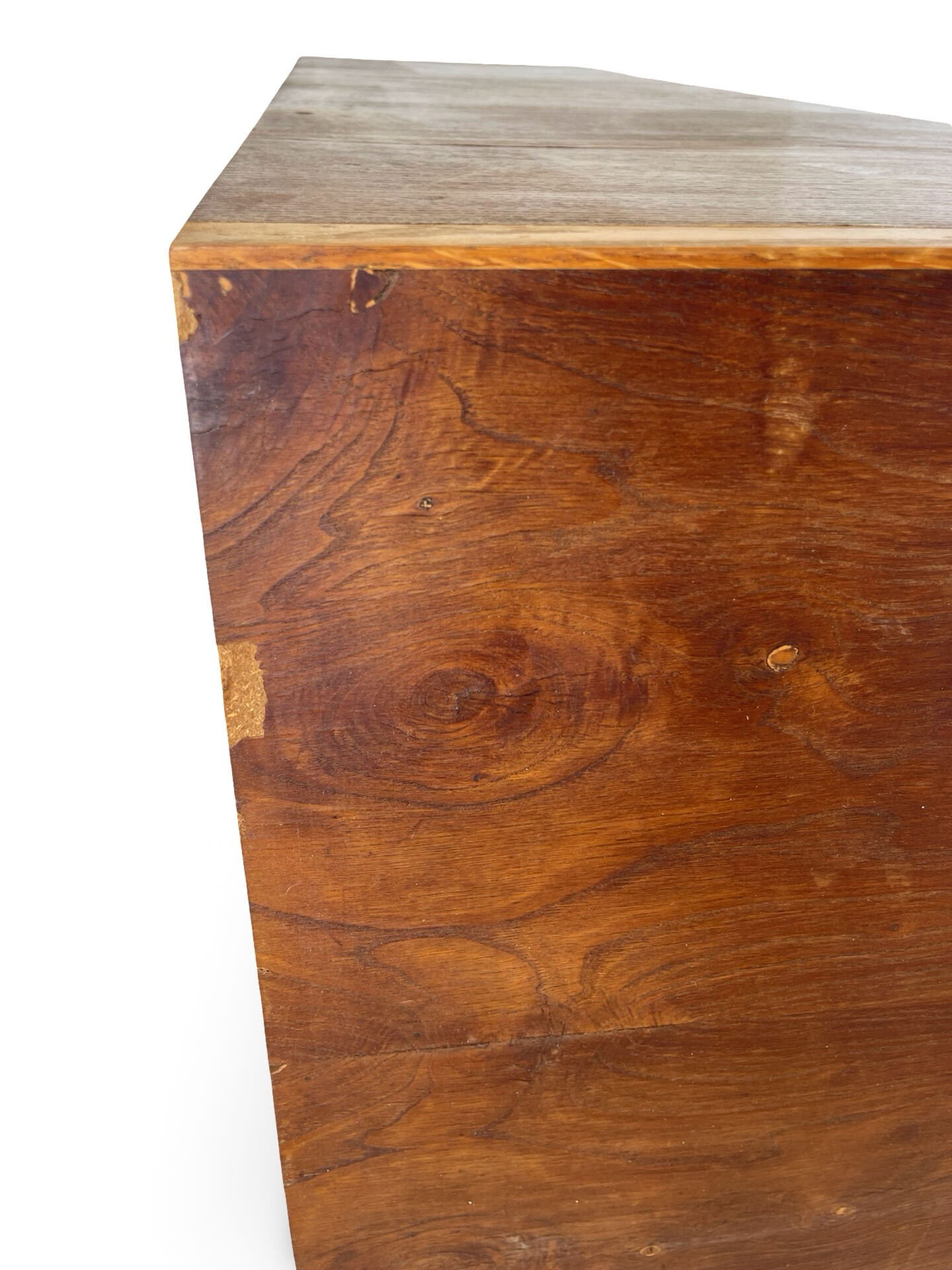 Italian Mid-Century cherrywood veneered and solid wood sideboard.