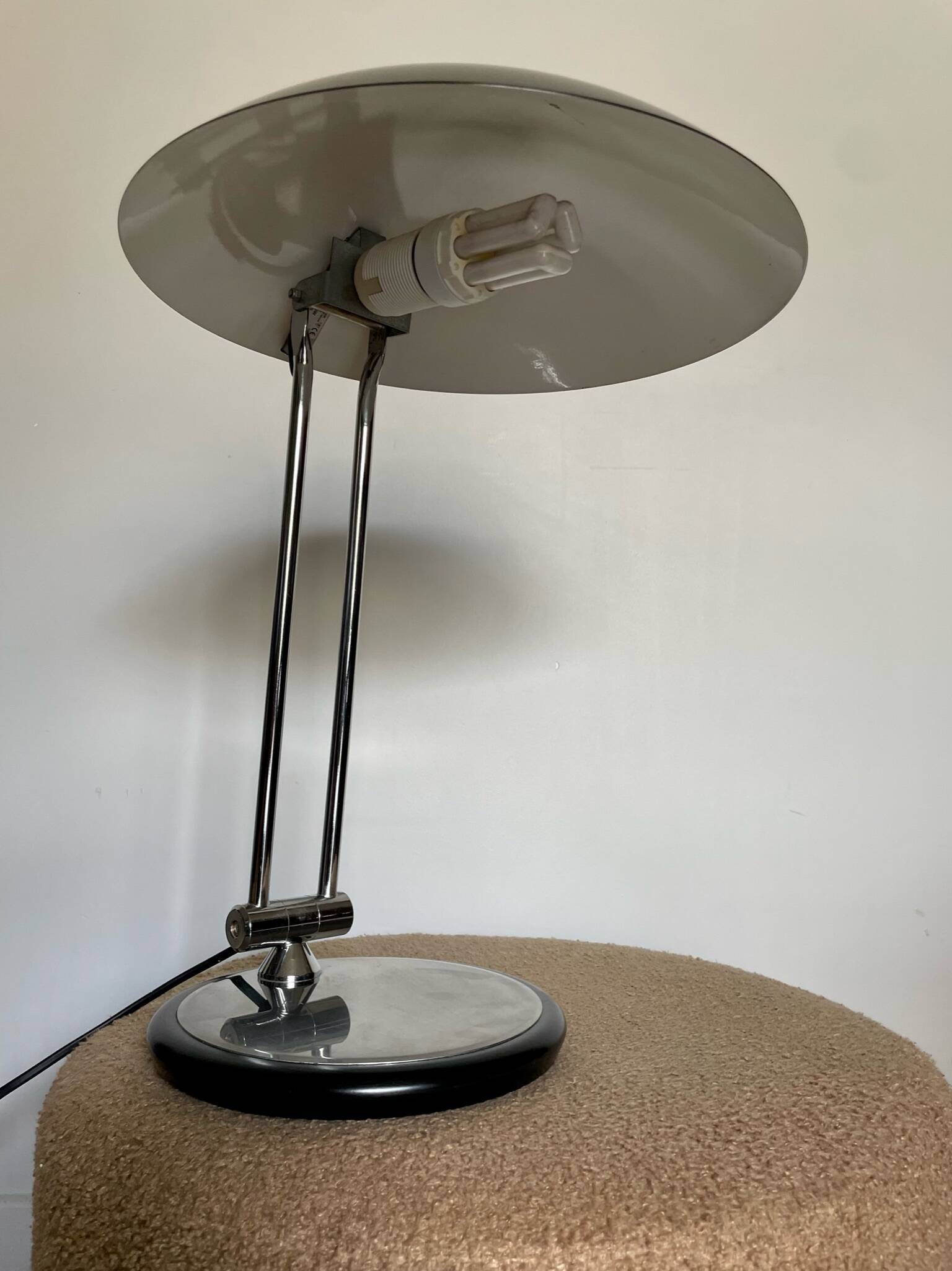 Aluminor saucer lamp