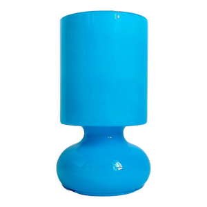 Lampe à poser Lykta opaline bleu