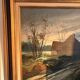 Oil Painting Canvas DEMAREST House Path Forest Landscape River