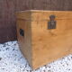 Coffre ancien en bois sapin